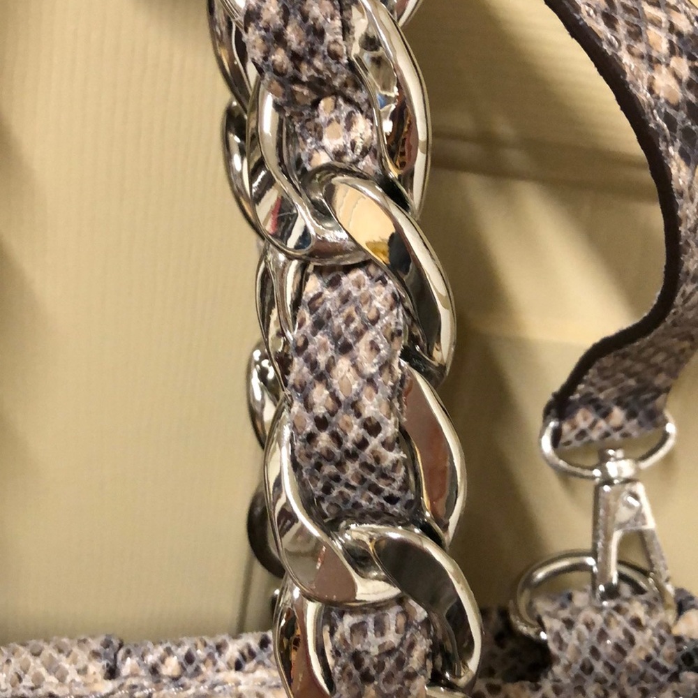 Michael Kors snake skin leather large tote - Picture 7 of 14